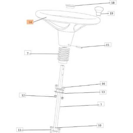 ORIGINAL EMAK STEERING WHEEL SGN443821008 | NewgardenParts.com