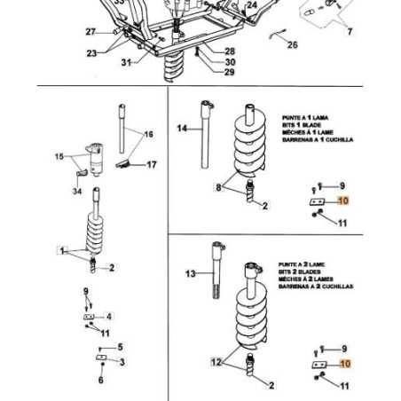VOMERE PUNTA ORIGINALE EMAK 028200255 | NewgardenParts.com