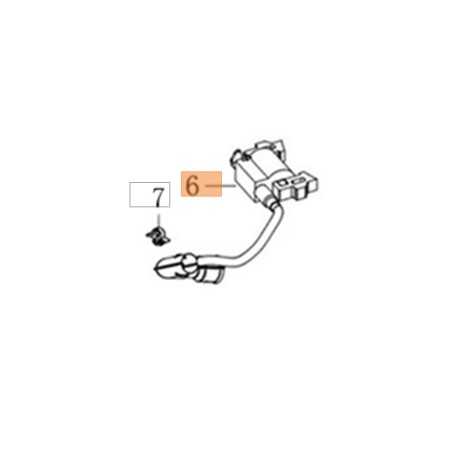 ORIGINAL ignition coil for EMAK K805 G 53 PK COMFORT lawn mower engine | NewgardenParts.com