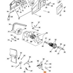 ORIGINAL EMAK ANSCHLAGRING 3045033R | NewgardenParts.com