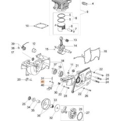 Bague EMAK G originale 3049030 | NewgardenParts.com