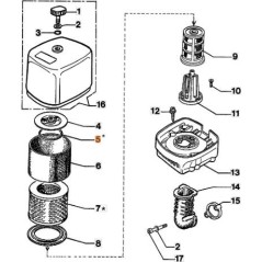 ANELLO OR ORIGINALE EMAK 3049050R | NewgardenParts.com