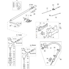 MOLLA RICHIAM.ACCEL.D.1 DE.17.2 SP2.1 SX TORS(C:5) ORIGINALE EMAK 61040056R