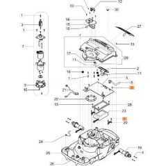 TORNILLO EMAK ORIGINAL AK510281 | NewgardenParts.com