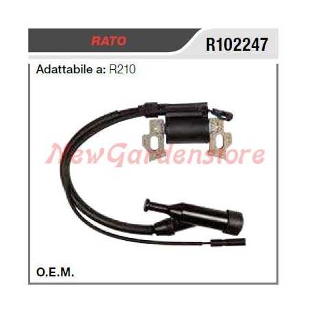 Ignition coil RATO R210 lawn mower mower R102247 | NewgardenParts.com