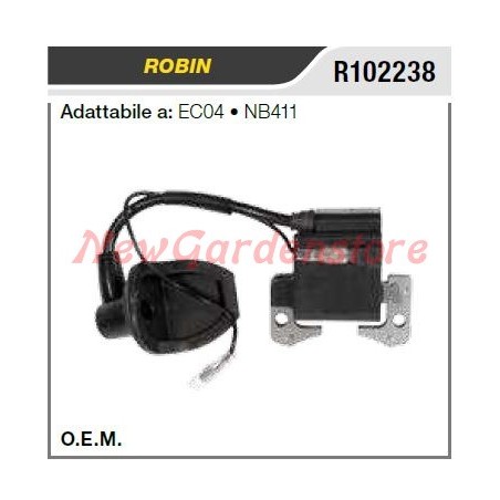 Bobina di accensione ROBIN decespugliatore EC4 NB411 R102238 | NewgardenParts.com