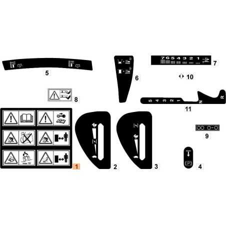 ORIGINAL EMAK-ETIKETT G114357428E1 | NewgardenParts.com