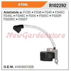 Bobine d'allumage STIHL débroussailleuse FC55 FS38 R102292 | NewgardenParts.com