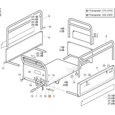 RONDELLA ORIGINALE EMAK YN4358110 | NewgardenParts.com