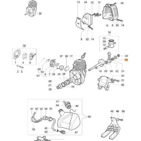 ORIGINAL EMAK WASHER 3064005AR | NewgardenParts.com