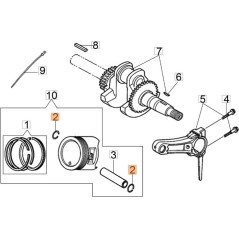 ANELLO SEEGER ORIGINALE EMAK L66150075 | NewgardenParts.com