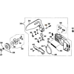 ENTRETOISE ORIGINALE EMAK 50030105 | NewgardenParts.com
