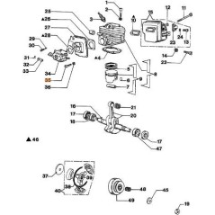 ORIGINAL SCREW EMAK 006000024R | NewgardenParts.com