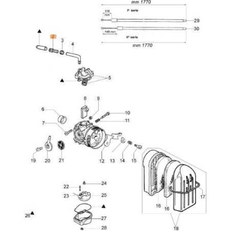 VIS DE REGISTRE ORIGINALE EMAK 2318709 | NewgardenParts.com