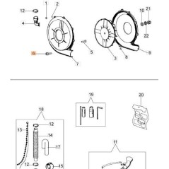 ORIGINAL SCREW EMAK 300000058R | NewgardenParts.com