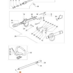 ORIGINAL EMAK STOP RING 3045034R | NewgardenParts.com