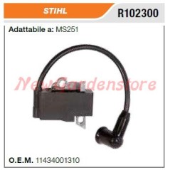 Bobina di accensione STIHL motosega MS251 R102300 1143-400-1310