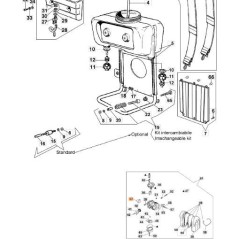 RIDUZIONE ISOLANTE H190-0004 (X CARBURATORE) ORIGINALE EMAK 365200046