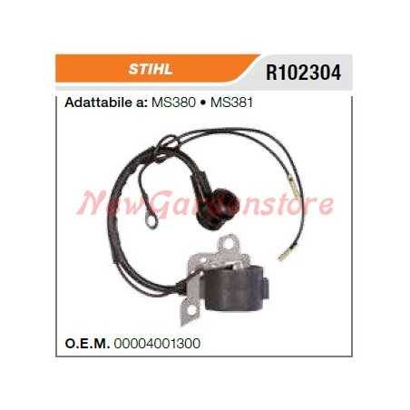 Bobina de encendido motosierra STIHL MS380 381 R102304 | NewgardenParts.com