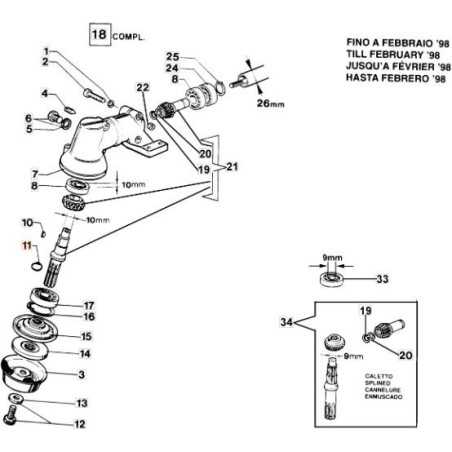 ANELLO ORIGINALE EMAK 4179068 | NewgardenParts.com