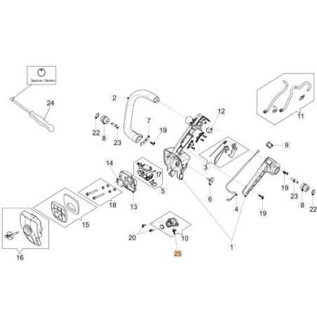 PASTIGLIA PER TUBO IMPULSI ORIGINALE EMAK 50350227R | NewgardenParts.com
