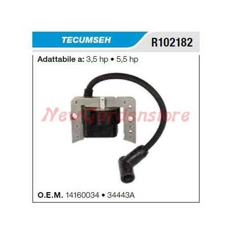 Ignition coil TECUMSEH lawn mower mower 3.5HP 5.5HP R102182 | NewgardenParts.com