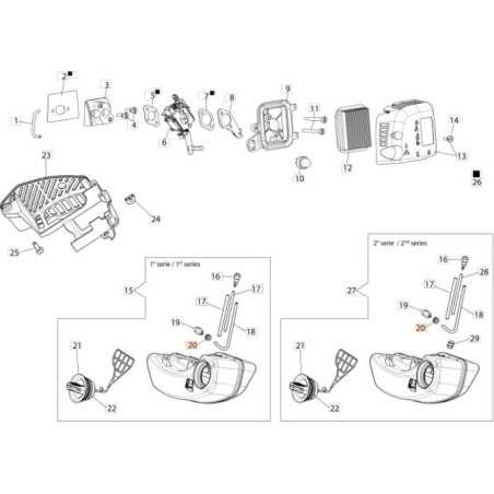 ORIGINAL EMAK WASHER 58070179AR | NewgardenParts.com