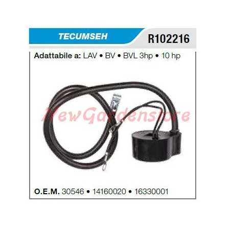 Ignition coil TECUMSEH lawn mower mower LAV BV BVL R102216 | NewgardenParts.com