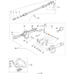RAPPEL CRIC À RESSORT D.1 D.E.6.5 SP.2.4 SX TORS ORIGINAL EMAK 62030049 | NewgardenParts.com