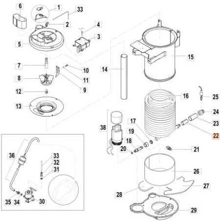 MANICOTTO ORIGINALE EMAK CH18010042 | NewgardenParts.com