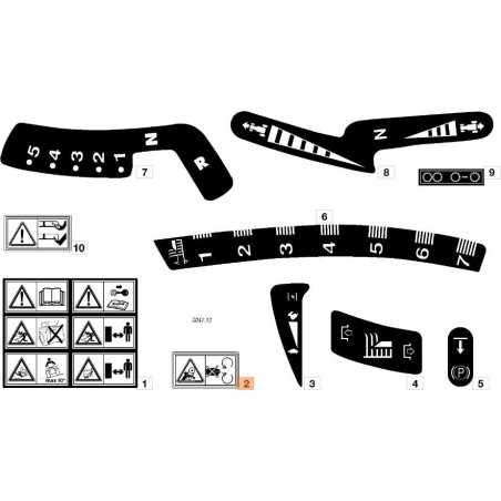 ORIGINAL EMAK-ETIKETT G114357519E1 | NewgardenParts.com