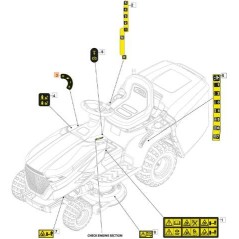 ORIGINAL EMAK LABEL G114363699E0 | NewgardenParts.com