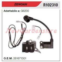 Bobina di accensione ZENOAH motosega G6200 R102310 | NewgardenParts.com