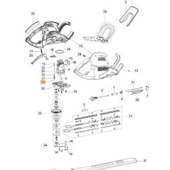 ANELLO SEEGER (C:5) ORIGINALE EMAK K45490237 | NewgardenParts.com
