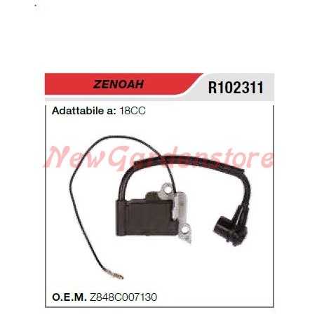 Ignition coil ZENOAH lawn mower mower 18CC R102311 | NewgardenParts.com
