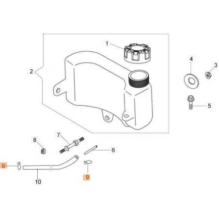 ABRAZADERA DE MANGUERA DE ACERO ELÁSTICO ORIGINAL EMAK L66150435 | NewgardenParts.com