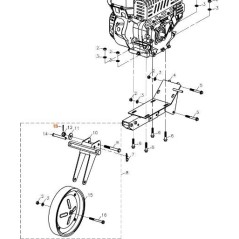 ORIGINAL EMAK SPLIT PIN (NUT FIXING PIN) L66150908 | NewgardenParts.com
