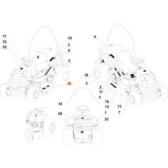 ETICHETTA ORIGINALE EMAK SGN283292437 | NewgardenParts.com