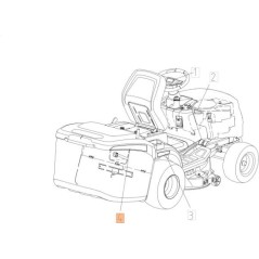 ORIGINAL EMAK TS000402R LEFT AR BAG LABEL | NewgardenParts.com
