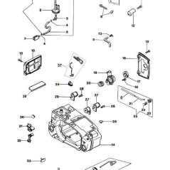 PASSACAVO ORIGINALE EMAK 50030173 | NewgardenParts.com