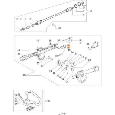Bague EMAK G-RING d'origine 3049046R | NewgardenParts.com