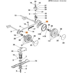 TAPÓN EMAK ORIGINAL 3033131R | NewgardenParts.com