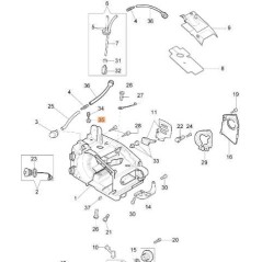 PASSACAVO ORIGINALE EMAK 50160093 | NewgardenParts.com