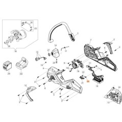 ACCEL LEVER SPRING D.1 D.E.11.5 SP.2.5 SX TORSION ORIGINAL EMAK 54050076R | NewgardenParts.com