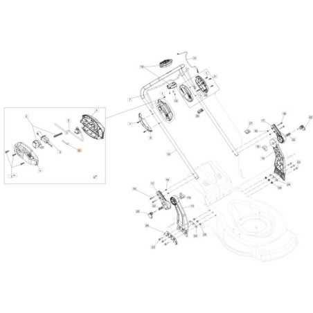 56V ORIGINAL EMAK IGNITION LEVER LOCK RETURN SPRING 54350051R | NewgardenParts.com