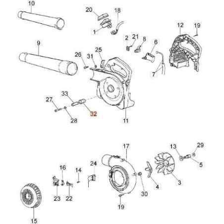 ANTIVIBRATION ORIGINAL EMAK 56510077R | NewgardenParts.com