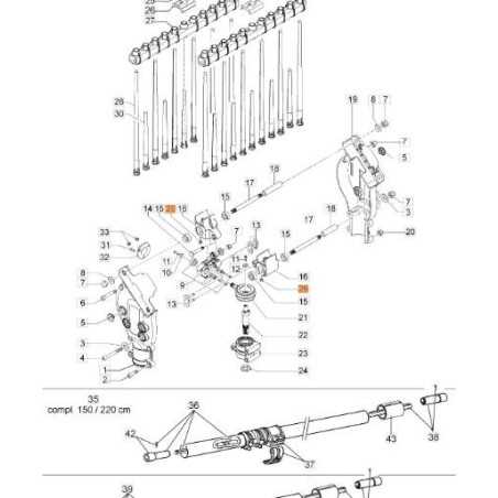 ORIGINAL NUT EMAK CS01000122 | NewgardenParts.com