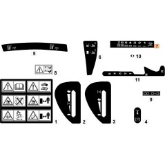 ORIGINAL EMAK-ETIKETT G114357905E1 | NewgardenParts.com