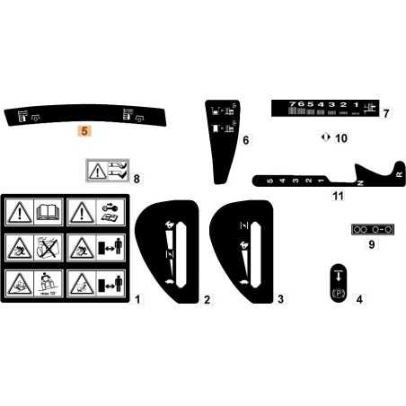 ORIGINAL EMAK-ETIKETT G114357906E0 | NewgardenParts.com