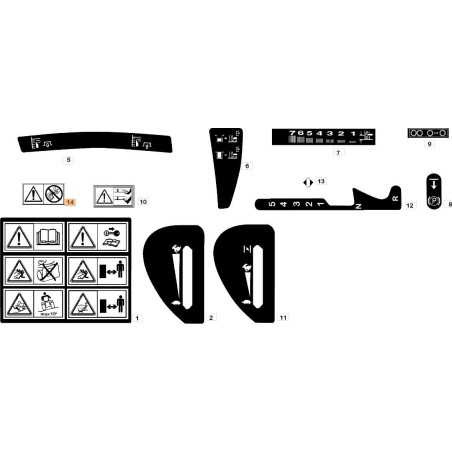 ORIGINAL EMAK-ETIKETT G114360118E0 | NewgardenParts.com